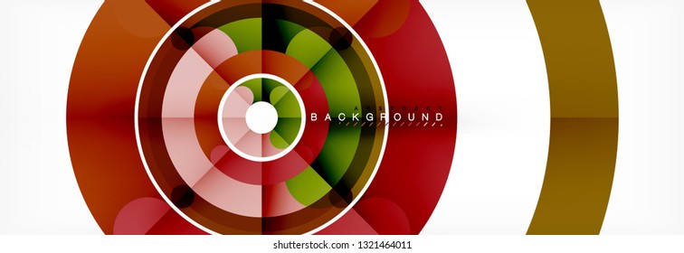 Modern geometrical abstract background design