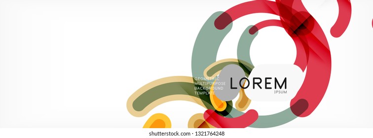 Modern geometrical abstract background design