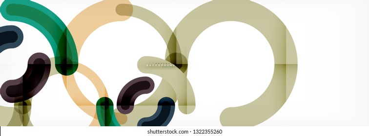 Modern geometrical abstract background design