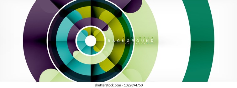 Modern geometrical abstract background design