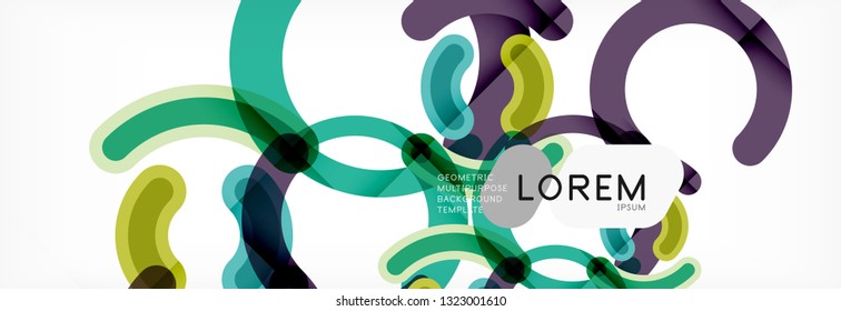 Modernes, geometrisch abstraktes Hintergrunddesign
