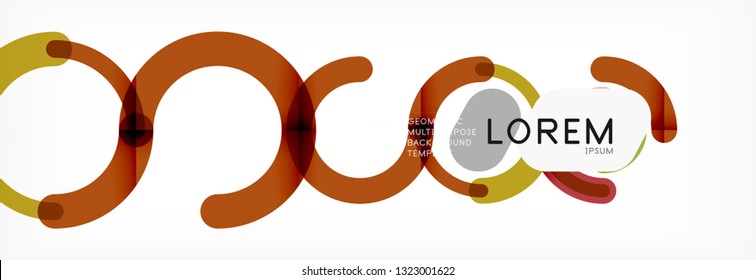 Modern geometrical abstract background design