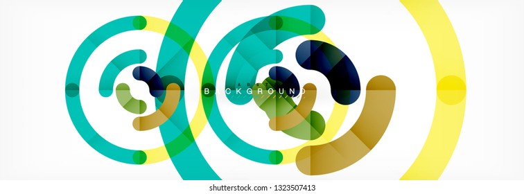 Modern geometrical abstract background design