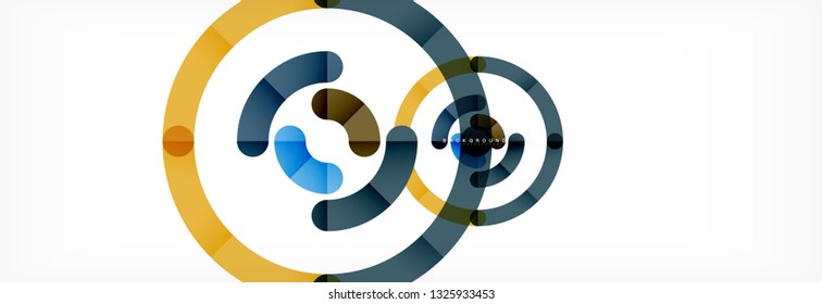 Modern geometrical abstract background design