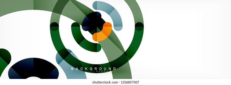 Modern geometrical abstract background design