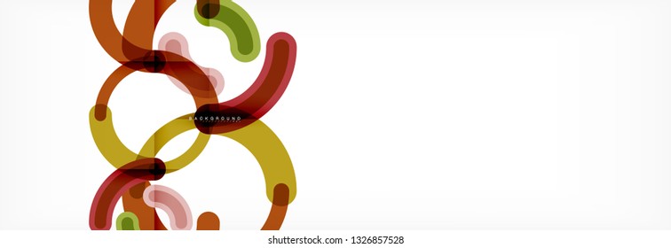 Modern geometrical abstract background design