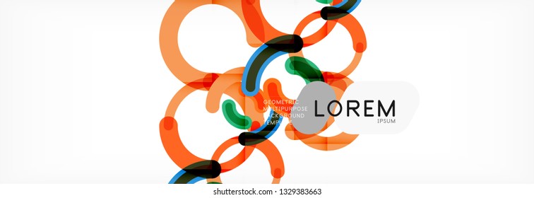 Modernes, geometrisch abstraktes Hintergrunddesign