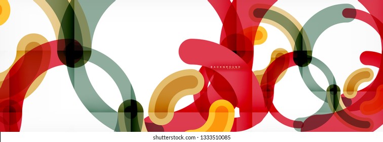 Modern geometrical abstract background design