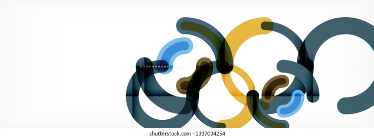 Modern geometrical abstract background design