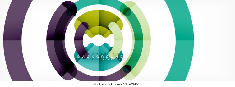 Modern geometrical abstract background design