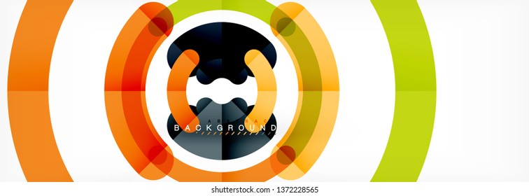 Modernes, geometrisch abstraktes Hintergrunddesign