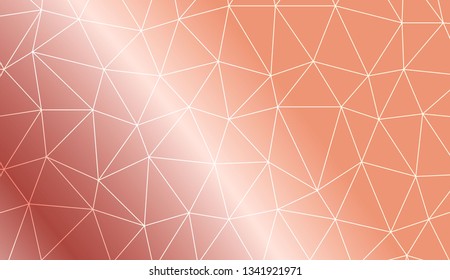 Modern geometrical abstract background with polygonal elements Template for wallpaper, interior design, decoration, scrapbooking page. Vector illustration. Creative gradient color