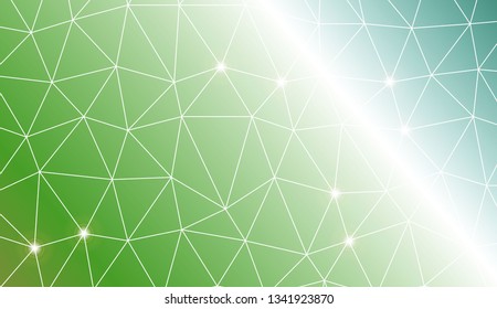 Modern geometrical abstract background with polygonal elements For your business, presentation, fashion print. Vector illustration. Creative gradient color