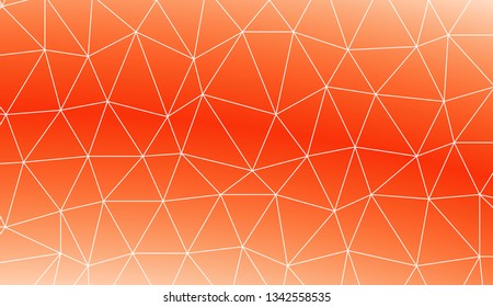 Modern geometrical abstract background with polygonal elements For your business, presentation, fashion print. Vector illustration. Creative gradient color