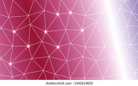 Modern geometrical abstract background with polygonal elements For your business, presentation, fashion print. Vector illustration. Creative gradient color