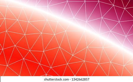 Modern geometrical abstract background with polygonal elements For your business, presentation, fashion print. Vector illustration. Creative gradient color