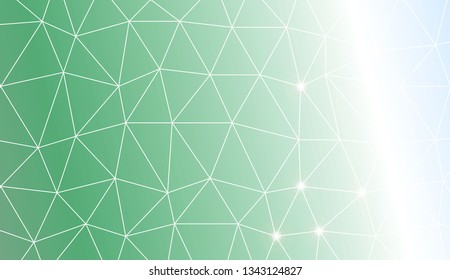 Modern geometrical abstract background with polygonal elements For your business, presentation, fashion print. Vector illustration. Creative gradient color