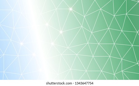 Modern geometrical abstract background with polygonal elements For your business, presentation, fashion print. Vector illustration. Creative gradient color