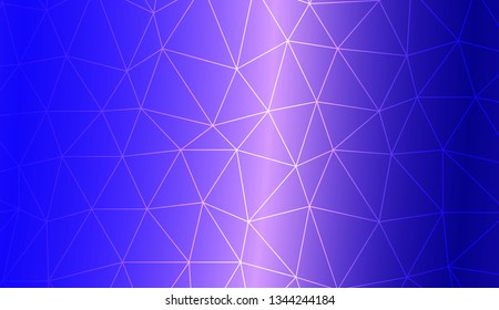 Modern geometrical abstract background with polygonal elements For textures or wallpaper. Vector illustration. Creative gradient color.