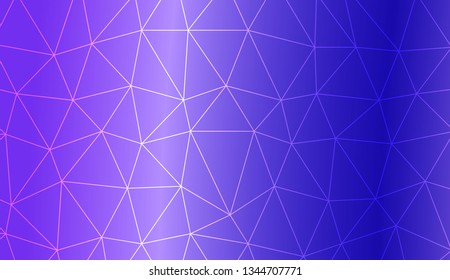 Modern geometrical abstract background with polygonal elements For textures or wallpaper. Vector illustration. Creative gradient color.