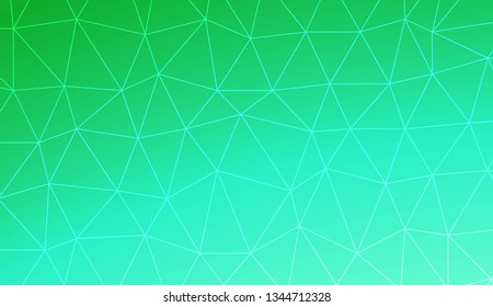 Modern geometrical abstract background with polygonal elements For textures or wallpaper. Vector illustration. Creative gradient color.