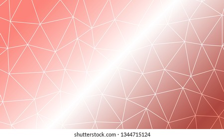 Modern geometrical abstract background with polygonal elements Template for wallpaper, interior design, decoration, scrapbooking page. Vector illustration. Creative gradient color