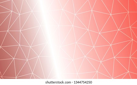 Modern geometrical abstract background with polygonal elements Template for wallpaper, interior design, decoration, scrapbooking page. Vector illustration. Creative gradient color