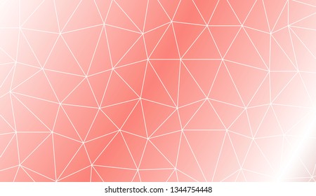 Modern geometrical abstract background with polygonal elements Template for wallpaper, interior design, decoration, scrapbooking page. Vector illustration. Creative gradient color