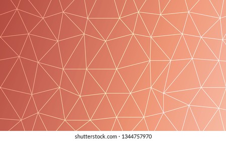 Modern geometrical abstract background with polygonal elements Template for wallpaper, interior design, decoration, scrapbooking page. Vector illustration. Creative gradient color