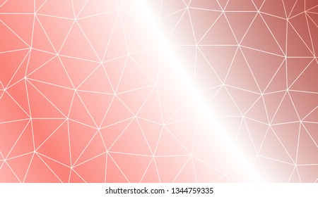 Modern geometrical abstract background with polygonal elements Template for wallpaper, interior design, decoration, scrapbooking page. Vector illustration. Creative gradient color