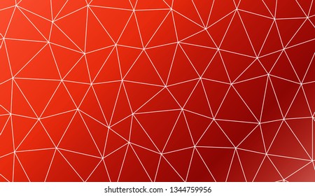 Modern geometrical abstract background with polygonal elements Template for wallpaper, interior design, decoration, scrapbooking page. Vector illustration. Creative gradient color