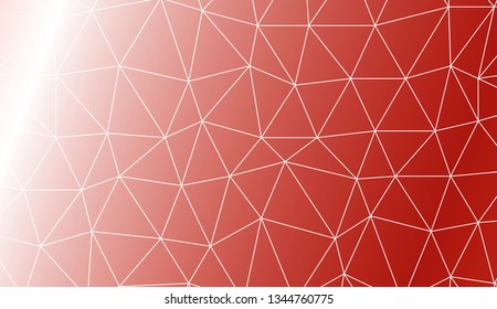 Modern geometrical abstract background with polygonal elements Template for wallpaper, interior design, decoration, scrapbooking page. Vector illustration. Creative gradient color