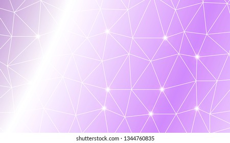Modern geometrical abstract background with polygonal elements Template for wallpaper, interior design, decoration, scrapbooking page. Vector illustration. Creative gradient color