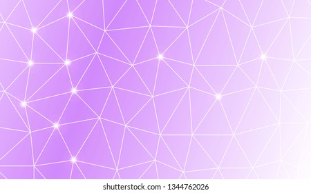 Modern geometrical abstract background with polygonal elements Template for wallpaper, interior design, decoration, scrapbooking page. Vector illustration. Creative gradient color