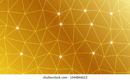 Modern geometrical abstract background with polygonal elements For textures or wallpaper. Vector illustration. Creative gradient color.