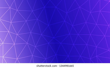 Modern geometrical abstract background with polygonal elements For textures or wallpaper. Vector illustration. Creative gradient color.