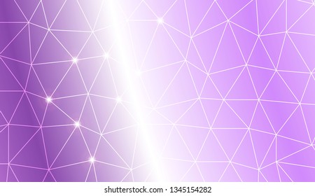 Modern geometrical abstract background with polygonal elements Template for wallpaper, interior design, decoration, scrapbooking page. Vector illustration. Creative gradient color