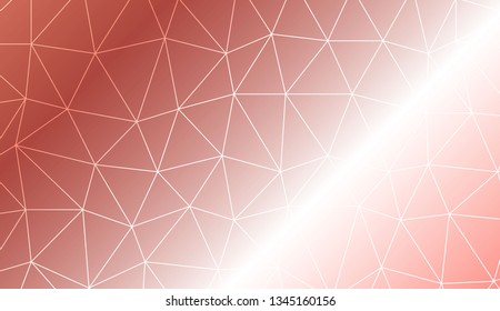 Modern geometrical abstract background with polygonal elements Template for wallpaper, interior design, decoration, scrapbooking page. Vector illustration. Creative gradient color