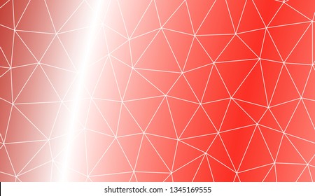 Modern geometrical abstract background with polygonal elements Template for wallpaper, interior design, decoration, scrapbooking page. Vector illustration. Creative gradient color