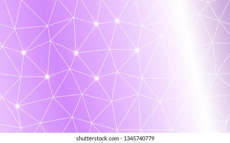 Modern geometrical abstract background with polygonal elements Template for wallpaper, interior design, decoration, scrapbooking page. Vector illustration. Creative gradient color