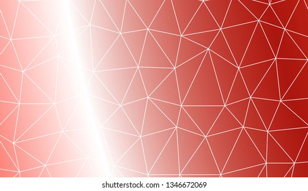 Modern geometrical abstract background with polygonal elements Template for wallpaper, interior design, decoration, scrapbooking page. Vector illustration. Creative gradient color