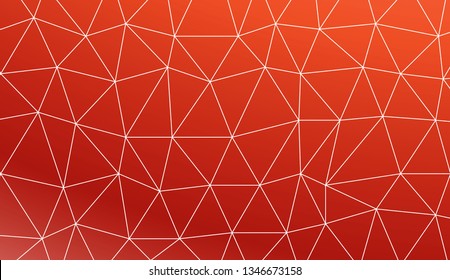 Modern geometrical abstract background with polygonal elements Template for wallpaper, interior design, decoration, scrapbooking page. Vector illustration. Creative gradient color