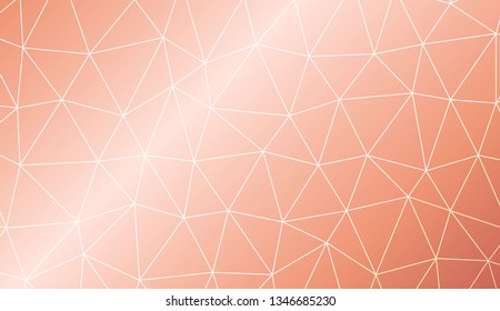 Modern geometrical abstract background with polygonal elements Template for wallpaper, interior design, decoration, scrapbooking page. Vector illustration. Creative gradient color