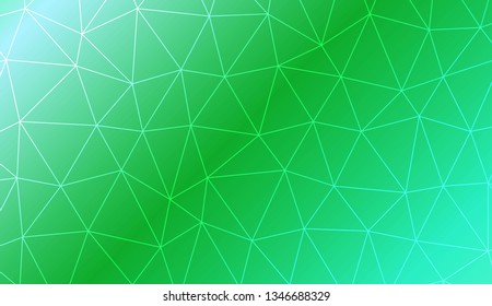 Modern geometrical abstract background with polygonal elements For textures or wallpaper. Vector illustration. Creative gradient color.