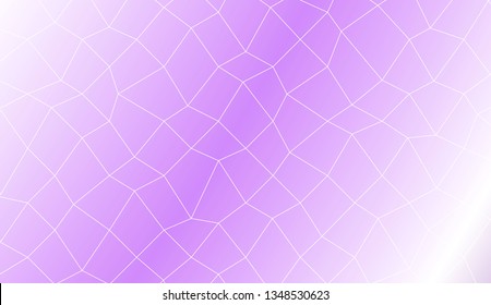 Modern geometrical abstract background with polygonal mesh elements Style for your business design. Vector illustration. Creative gradient color