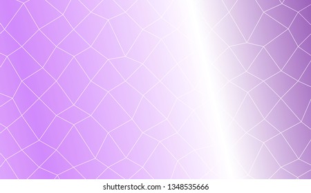 Modern geometrical abstract background with polygonal mesh elements Style for your business design. Vector illustration. Creative gradient color