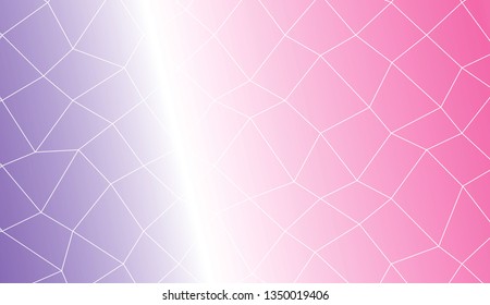 Modern geometrical abstract background with polygonal mesh elements Template for wallpaper, interior design, decoration, scrapbooking page. Vector illustration