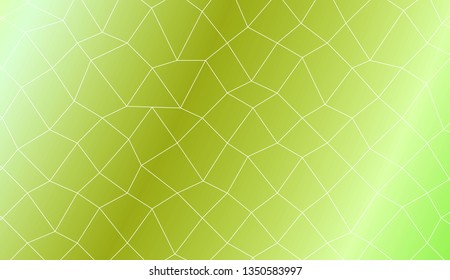 Modern geometrical abstract background with polygonal mesh elements Style for your business design. Vector illustration. Creative gradient color