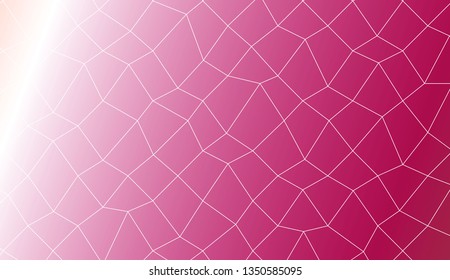 Modern geometrical abstract background with polygonal mesh elements Template for wallpaper, interior design, decoration, scrapbooking page. Vector illustration