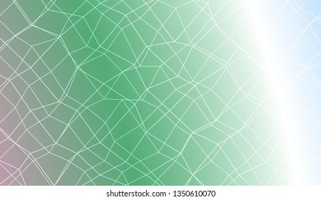 Modern geometrical abstract background with polygonal mesh elements Template for wallpaper, interior design, decoration, scrapbooking page. Vector illustration